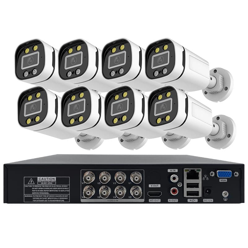 JBK2-200AB8 2MP 8CH DVR Camera System Kit product image