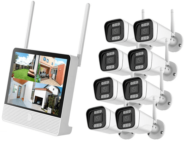 JBK8-500WB8 5 MP 8CH WiFi NVR Camera System Kit product image