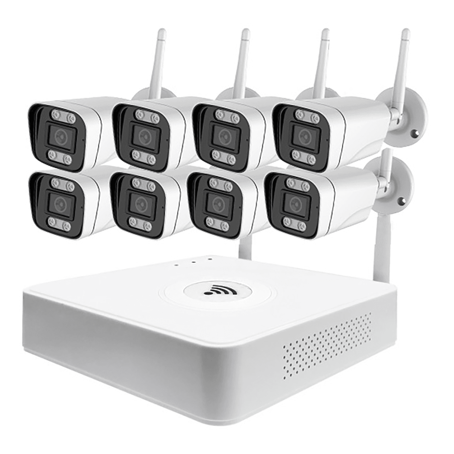 JBK6-100WB8 1 MP 8CH WiFi NVR Camera System Kit product image