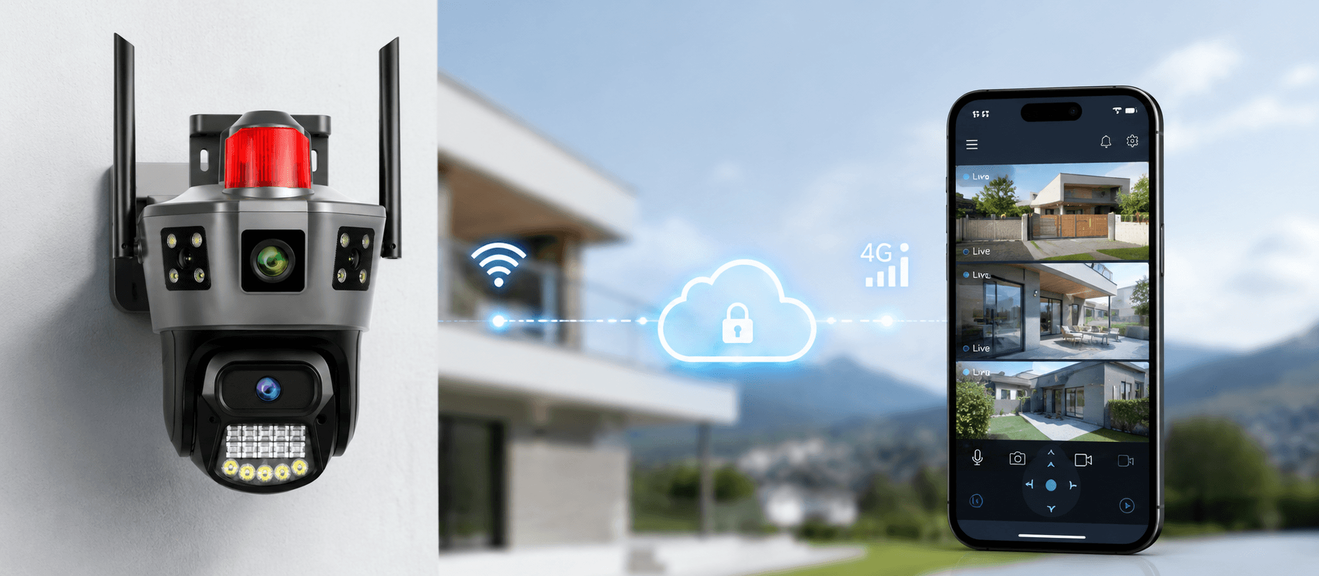 Smart WiFi & 4G Cameras featured security camera products