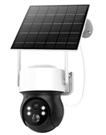 JBC PIR solar WiFi PTZ camera with solar panel